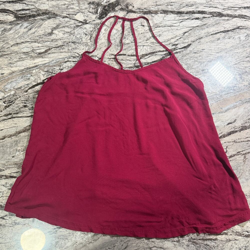 No Boundaries Blouse Women's Fashion Shirt - Red - XL